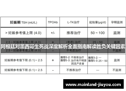 阿根廷对墨西哥生死战深度解析全面指南解读胜负关键因素